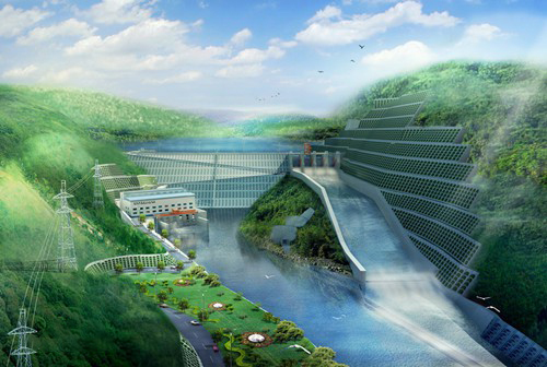 威海老挝南塔河1号水电站项目
